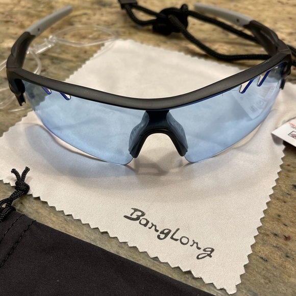 Banglong sunglasses. Multiple lenses for different weather etc. bnwot - Picture 5 of 12